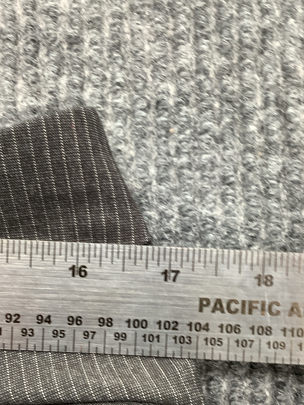 New York & Company Gray Pinstripe Women's Dress Pants - Picture 3 of 4
